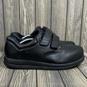 PW Minor Leisure Time Strap DX2 Comfort Orthopedic Shoes Black Sz 12 3W Dadcore